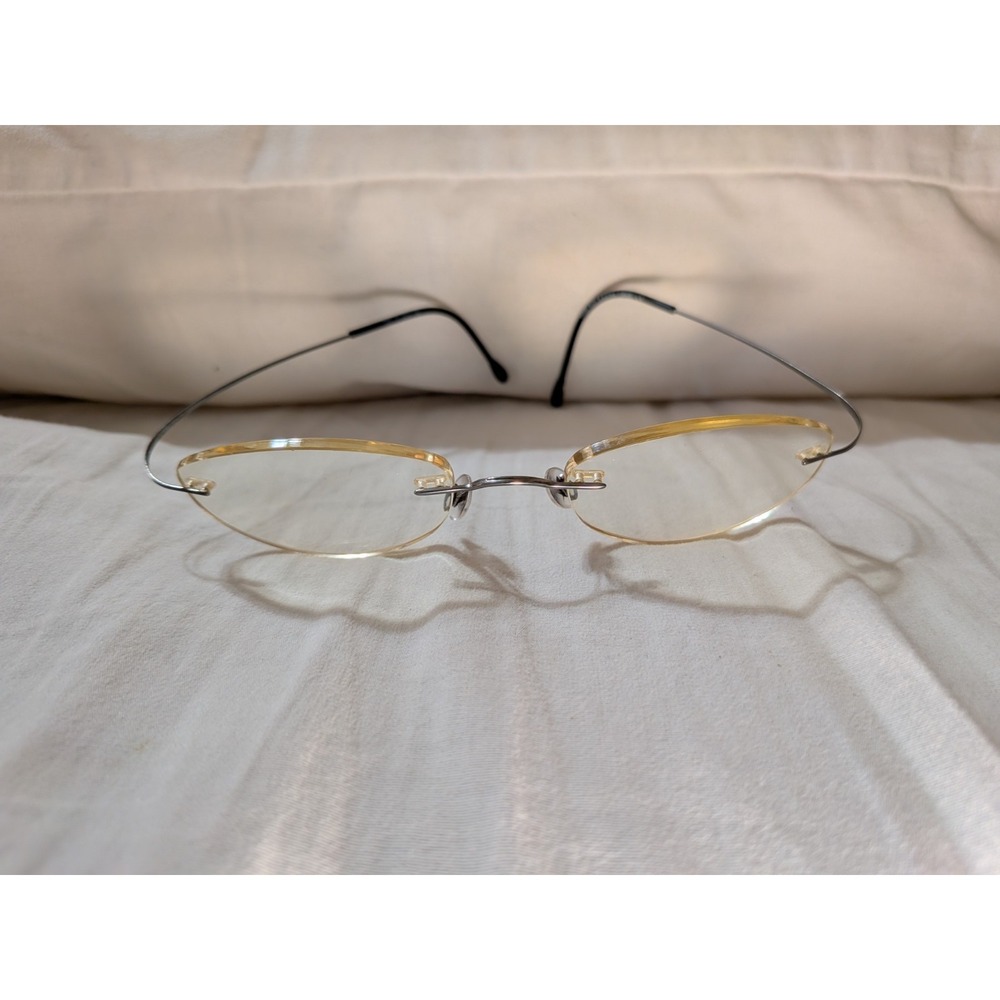 Silhouette Eyeglasses Frames Only 7305 10 3056 140 Titanium Austria